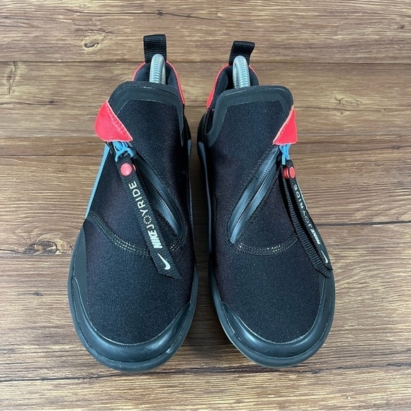 Nike Joyride Optik Black Low Top Zip Up Sneakers Women’s Size 8 Black Shoes - Picture 7 of 11